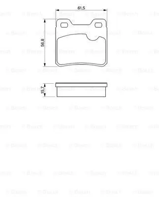 Колодки тормозные OPEL ASTRA 92-98/VECTRA A/SAAB 900 93-98 задни