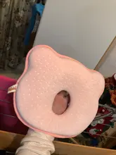Almohada para Recién Nacido suave bebé enfermería previene la memoria de la cabeza plana cojín de espuma que forma la almohada posicionador para dormir proteger