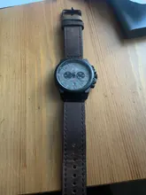 CURREN – reloj de pulsera deportivo para hombre, a prueba de agua, de cuarzo, militar, de cuero genuino, masculino