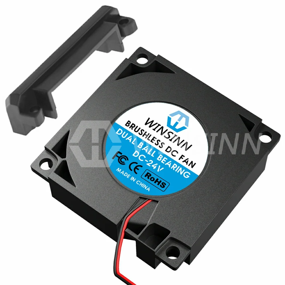 Ventilador Ventilador 40 mm dc 5v 12v 24v Hidráulico Rolamento de Esferas Duplo sem Escova Turbina de Refrigeração Turbo 40 mm x 10 mm 2pin Pack Winsinn4010 - Imagem 4