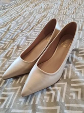 Fashion Pumps Heeled-Shoes Pointed-Toe High-Heels Pink Women Ladies Med for Red E0005