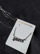 Collar con colgante para niños y mujeres, Gargantilla de 12 Constelaciones, horóscopo, estrella, signo del zodiaco, Aries, Leo, 12, regalo de Navidad