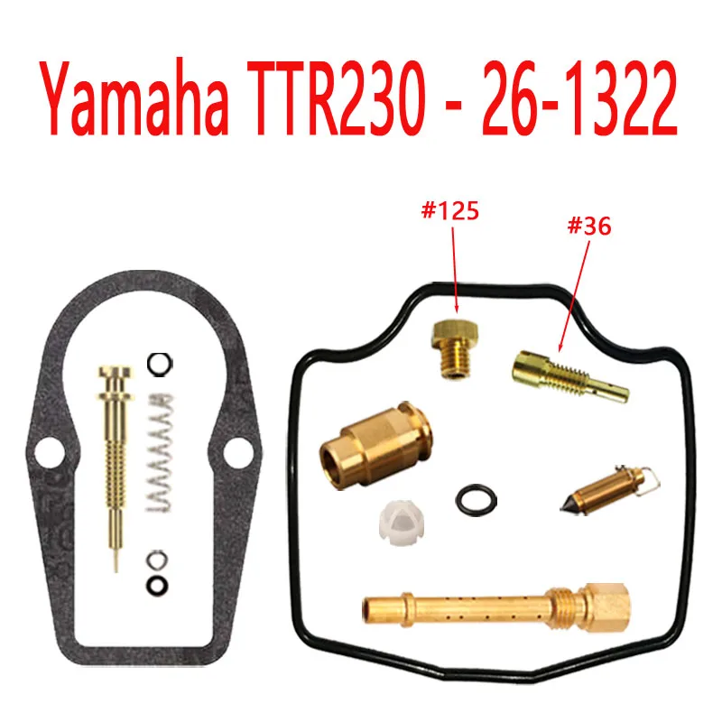 Carburetor Repair Kit Carb For Yamaha Xt600 Xt600k Xt600e Ttr230 Tt