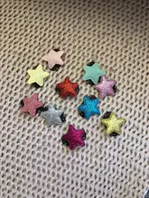 Mini pestillo de pelo fino para bebé, pinzas para el pelo de estrella brillante para recién nacido, horquilla para niña, horquilla de lentejuelas, 10 Uds.