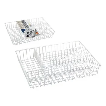 

Cutlery Organiser Confortime Metal White (36 X 26 x 4,5 cm)