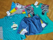 Poco Maven bebé verano. Ropa bebé niña ropa Color tejano de algodón unicornio Mini Color tejano Lolita la escuela faldas lindas para niños de 2-7 años