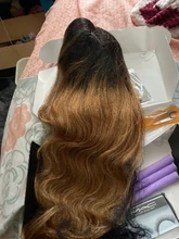 Rubia peluca con malla frontal Ombre pelucas de cabello humano cuerpo onda de encaje peluca con malla frontal 1B 30 cierre de la onda del cuerpo de la peluca Remy Ombre Peluca de pelo brasileño