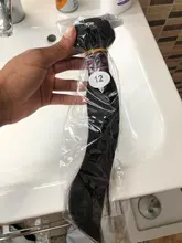 Ishow mechones de pelo lacio brasileño extensiones de cabello humano mechones de 30 32 24 36 38 pulgadas, mechones de pelo brasileño ondulado cabello virgen tejido