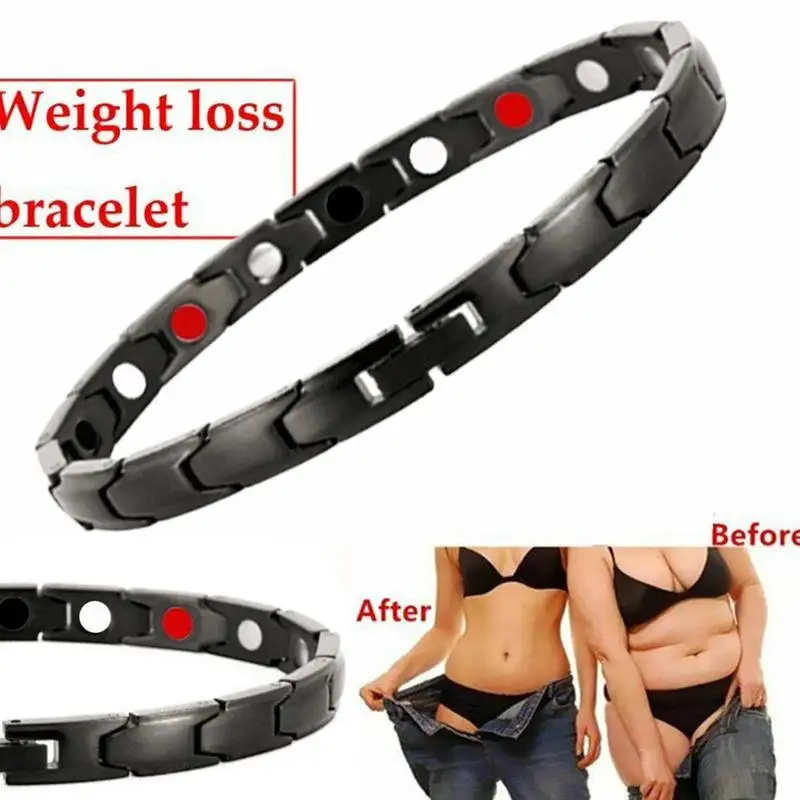 Magnetic Bracelet Lymph Drainage Therapeutic Detox Women Men Retro Creative Bracelet Health Care Fat Burning Slimming