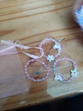 Pulsera de madera con perlas de imitación Multicolor de 12 estilos para niños, pulsera de moda para niñas, proveedor de decoración de joyería