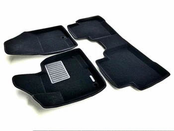 

Textile 3D mats euromat3d business in the salon for Hyundai Santa Fe Grand (2013-) with plastic undermount
