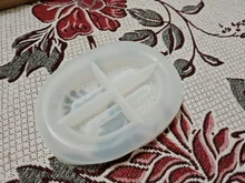 Caja de jabón hecha a mano, bandeja jabonera de silicona, molde de fundición de resina epoxi, soportes para vajilla, bandeja de jabón de resina, 1 ud.