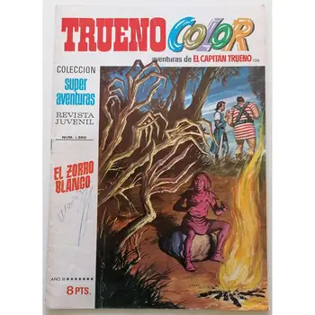 

Thunder COLOR the adventures of Captain Thunder No. 130, 1971, 1ª edition Spanish, ED. BRUGUERA, author AMBROS