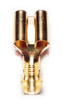 

TEC RP-M (F) 1.5-7-0.8-19 flat connector without insulation with retainer, 100 pcs