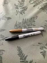 1 Uds Sharpie 31993 respetuoso del medio ambiente punta fina 1MM permanente rotulador de arte libre de polvo marcador 21 colores opcionales