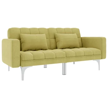 

Green sofa fabric sofa bed