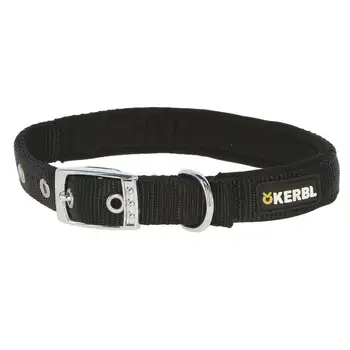 

Kerbl Collar de Nylon para Perros con Herrajes de Acero Color Negro 53-61 centímetros