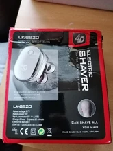 Kit de Afeitadora eléctrica con pantalla digital, Afeitadora eléctrica para Barba, seco y mojado, para hombre, máquina de afeitar facial y corporal