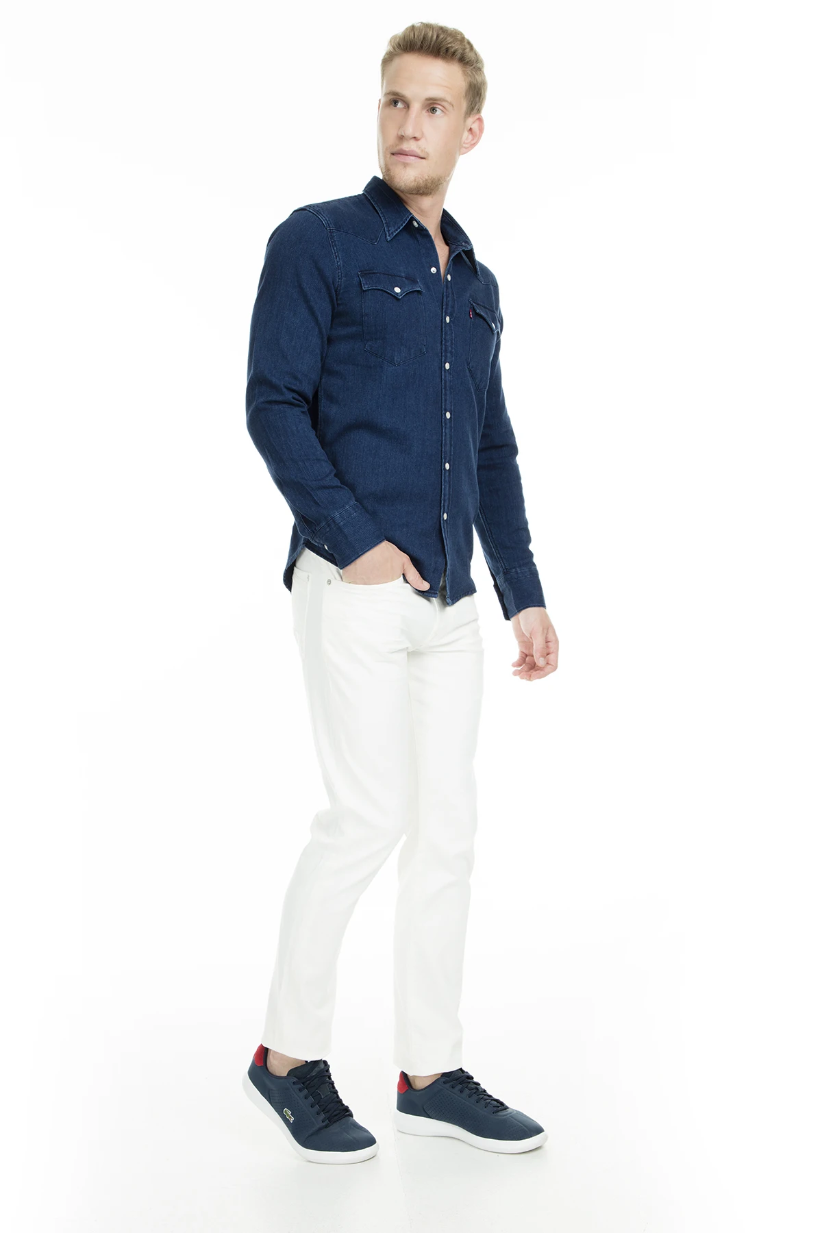 Levi's джинсовые рубашки мужские джинсовые рубашки 65816