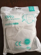 Mascarilla de seguridad FFP2 KN95 de 5 capas, Máscara protectora con filtro, antipolvo, reutilizable, envío rápido