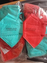 Mascarilla facial FFP2 KN95, Tapabocas antipolvo, FP2, con filtro de seguridad para respiración, 5-100 Uds.