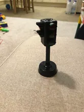 Miniseñal de tráfico con sonido LED para niños y niñas, bloques de luz de carretera con sonido LED, rompecabezas educativo de seguridad para niños, juguetes de tráfico, regalos