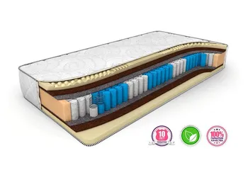 

Pocket spring mattress Mix Smart Zone 120х185