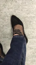 Zapatos de tacón alto para mujer, sandalias clásicas de encaje de malla para fiesta, con cristales y cremallera, con plataforma lisa