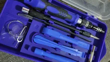 KINDLOV-Juego de destornilladores 112 en 1, conjunto de brocas de precisión, multifunción, dispositivo de reparación de teléfonos móviles, herramientas manuales