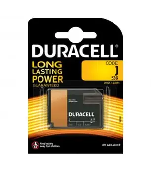 

Pilas Duracell bateria original Alcalina Especial LR61 6V blister 10X Unidades