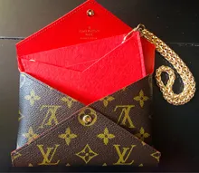 Kiergami-organizador para Pochette, conjunto de cadena de cobre, bolsa de mensajero de lujo, organizador de bolsa interior de cosméticos