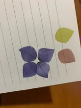 Rollo de cinta Washi de pétalos de flores para álbum de recortes, rollo de pegatinas de hojas para diario, adhesivo de papelería, 200 Uds.