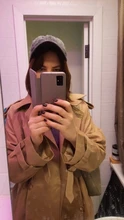 Marca del Reino Unido 2020 nueva moda Otoño/otoño Casual doble botonadura Simple clásico Trench largo con cinturón mujer Chic chaqueta