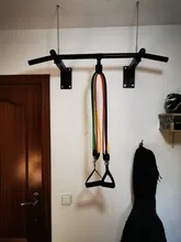 11 unids/set tubo de látex resistencia bandas elásticas para Fitness Yoga gimnasio Ejercicio de tirar de la cuerda casa soporte elástico entrenamiento de la fuerza muscular