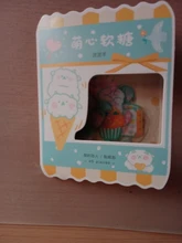 VanYi-adhesivo de papelería Kawaii, pegatinas coreanas de escritorio, dibujos animados, pegatina decorativa para uso diario, 45 Uds./PVC