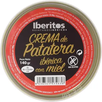 

IBERITOS-Patatera's soup cream tin with honey 140g - 140 G PATATERA with honey