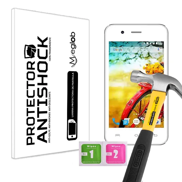 Screen protector Anti-Shock Anti-scratch Anti-Shatter compatible with Lava Iris Atom | Электроника