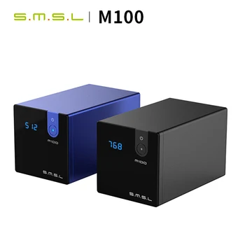 

SMSL M100 DAC USB Digital-to-Analog Converter hifi decoder AK4452 DSD512 32Bit/768kHz Coaxial Optical OTG Input AUX Power