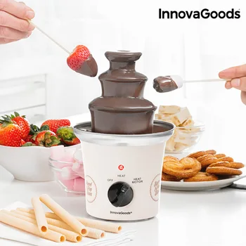 

InnovaGoods Chocolate Fountain Sweet & Pop Times 70W White Steel