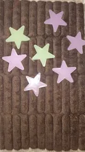Decal Wallpaper Decorative 3d-Stars Luminous Fluorescent Glow-In-Dark 50pcs Plastic