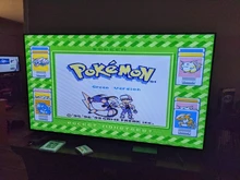 Cartucho para videojuego de 16 bits, Cartucho para consola de juego de Pokemon, serie Azul, PLATA VERDE, cristal, amarillo, rojo y dorado