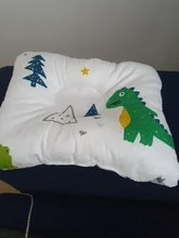 [Simfamily]-almohada para recién nacido, soporte para el sueño, dibujos animados cóncavos, cojín moldeador impreso, previene la cabeza plana