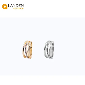 

Concise Crystal ring for women Fashion wedding rings for women LANDEN NETSHOP