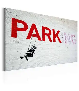 

Picture-Parking Girl Swing by Banksy