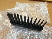 Bits Drill-Bit Screw-Driver Hand-Tools Flat-Head Tamper-Proof 50mm Hex Torx Security