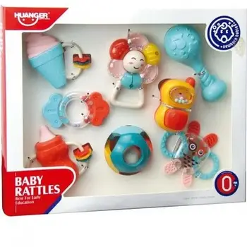 

BOX 8 RATTLES & TEETHERS JUGATOYS