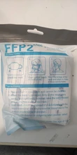 Máscara FFP2 protectora Facial, Mascarillas de filtración contra la gripe, kn95, 100 Uds., envío rápido desde España