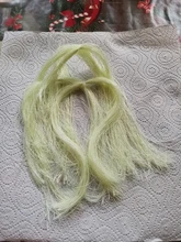 Lunker resplandor luminoso Ultravioleta fluorescente volar hilo de pesca strand línea de cuerda atar diy material ayudar ganchos moscas