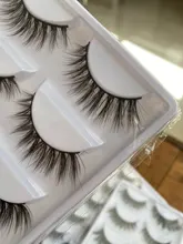 Pestañas postizas 3D de visón gruesas, 5 pares, maquillaje, pestañas llamativas, volumen Natural, suaves, g800