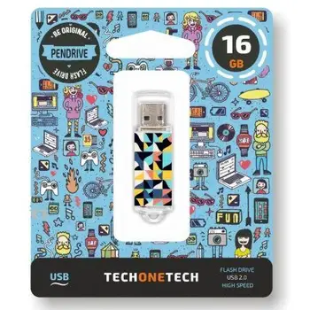 

Pendrive Tech One Tech Kaleydos 16Gb Usb 2.0 computer Pendrive